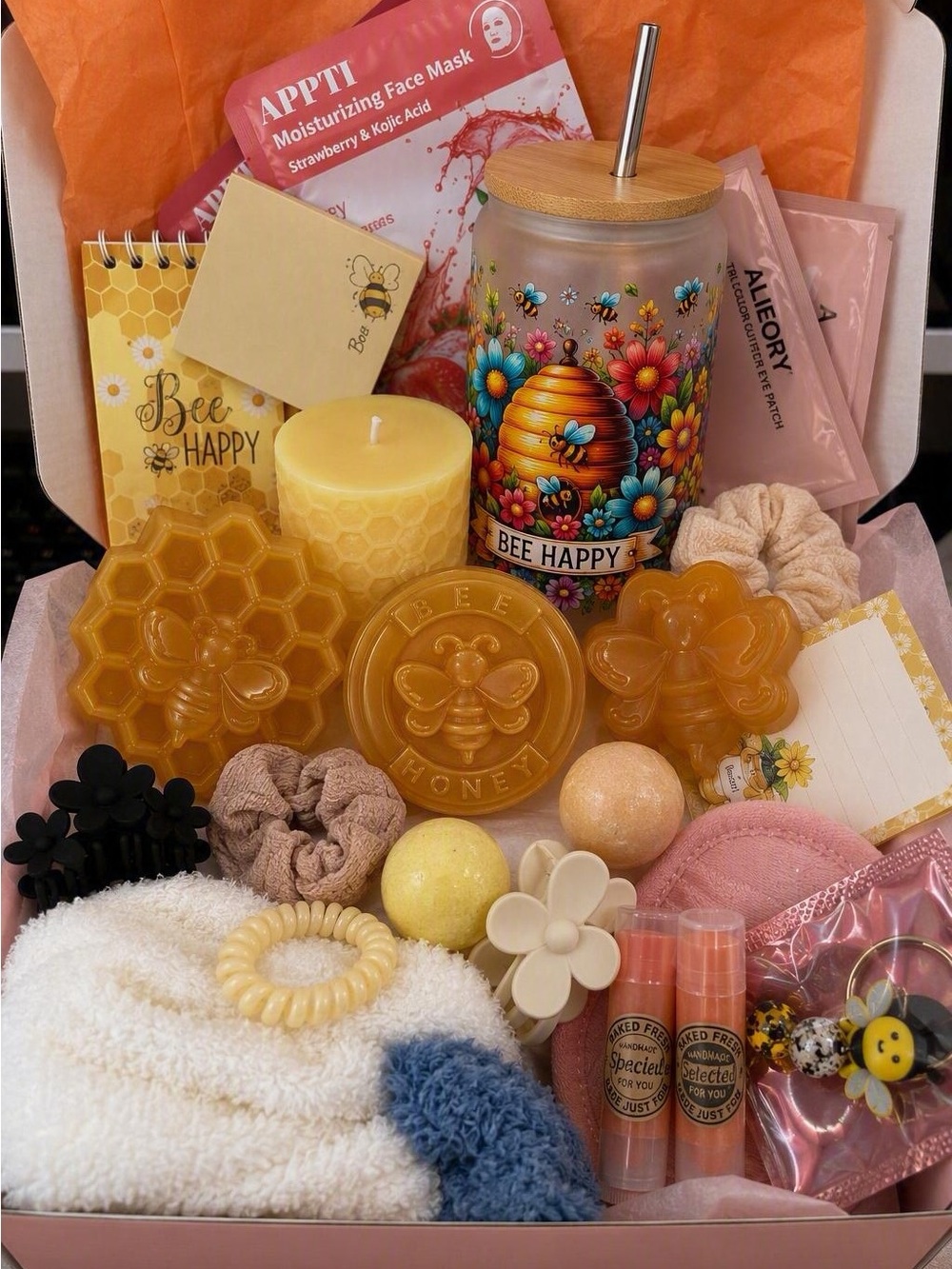 Bee Happy Honey-Themed Gift Set